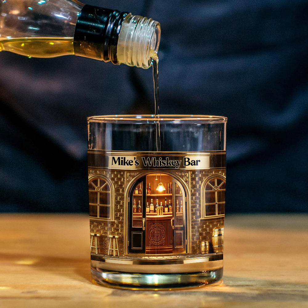 Mini Bar Whiskey - Personalized Whisky Whiskey Decanter Set