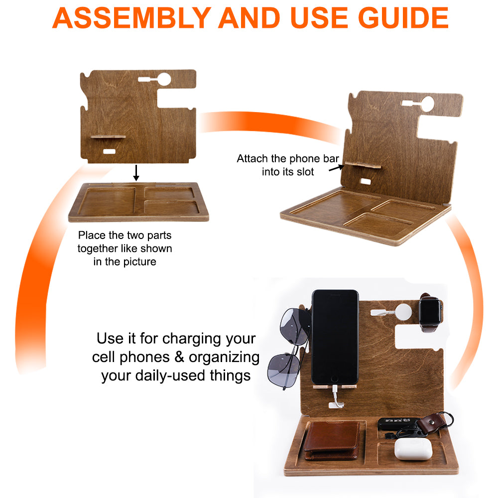 Best Dad Ever - Personalized Father Docking Station