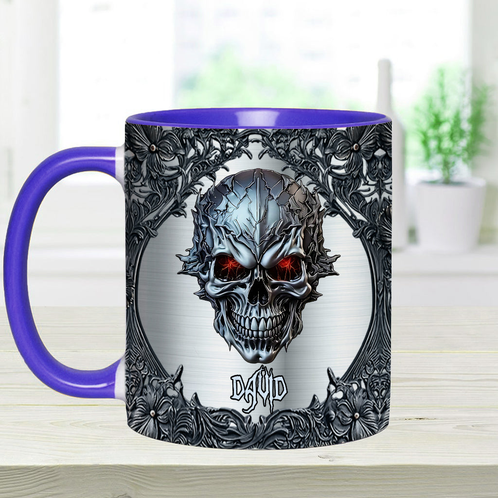 Cool Skull - Personalized Skull Accent Mug