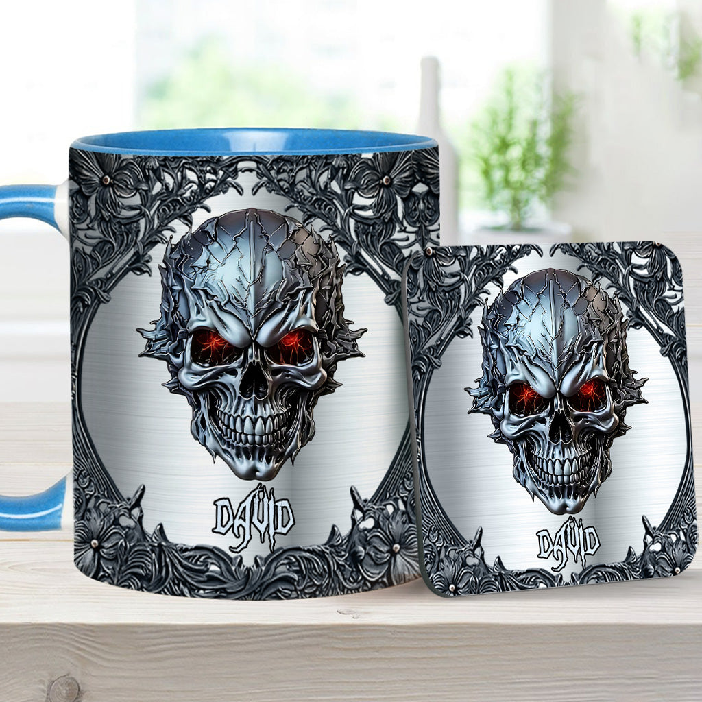Cool Skull - Personalized Skull Accent Mug