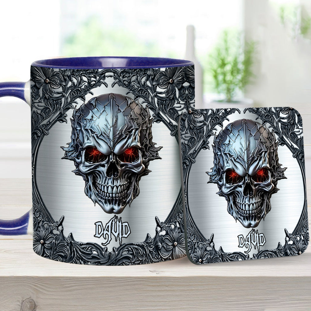 Cool Skull - Personalized Skull Accent Mug