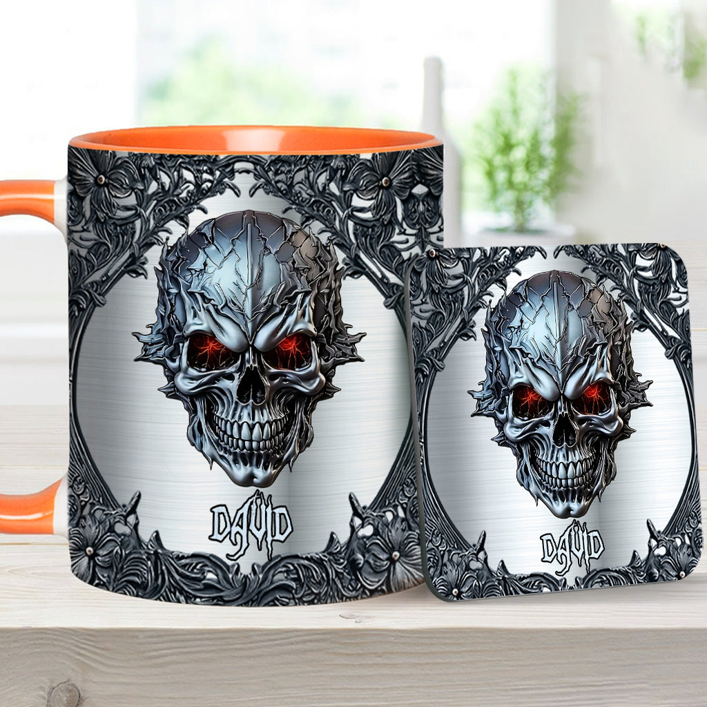 Cool Skull - Personalized Skull Accent Mug