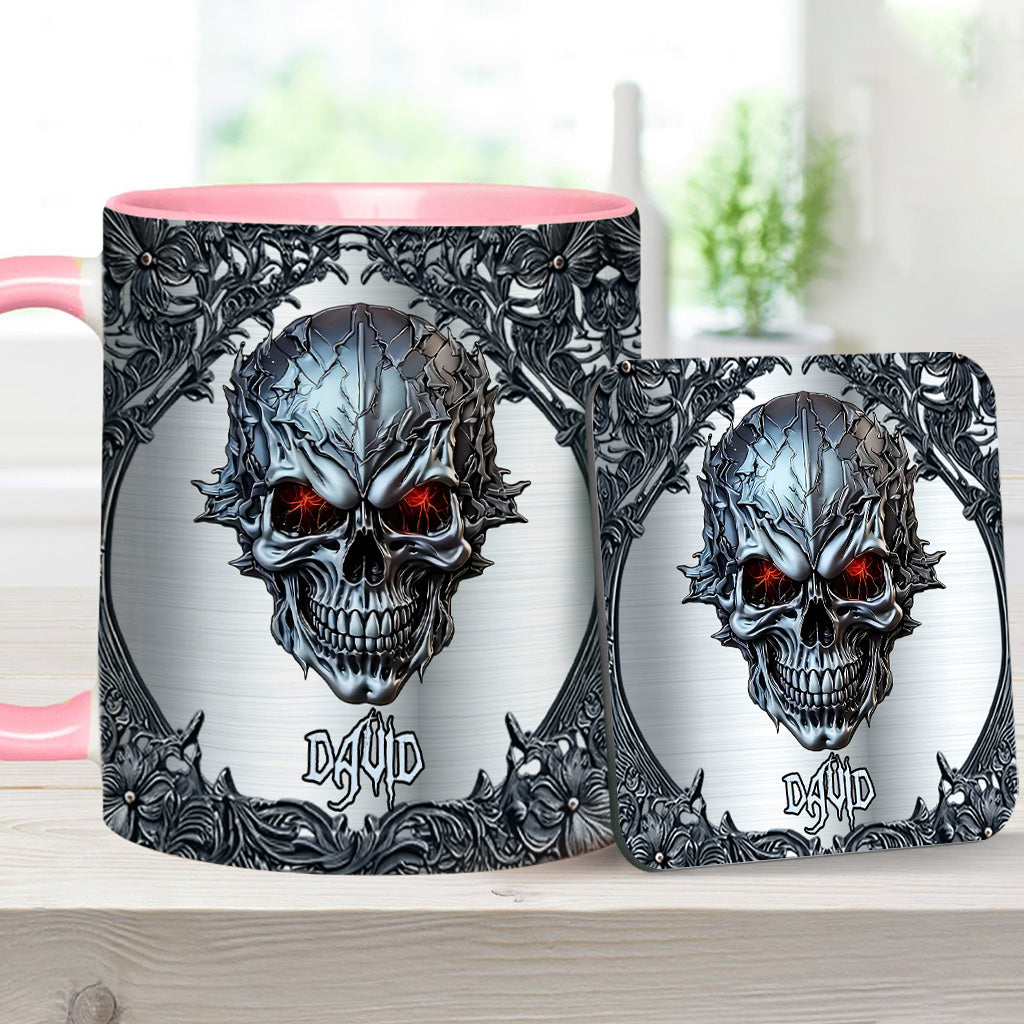 Cool Skull - Personalized Skull Accent Mug