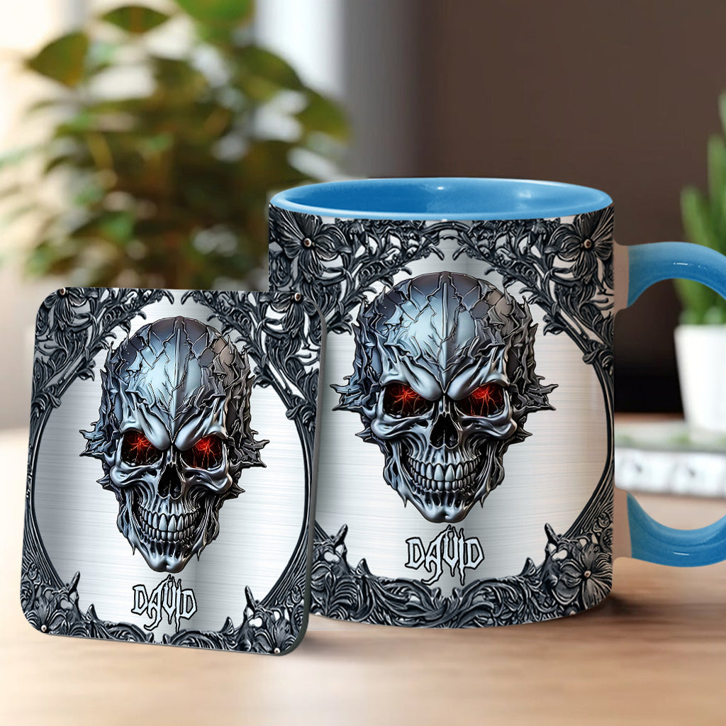 Cool Skull - Personalized Skull Accent Mug