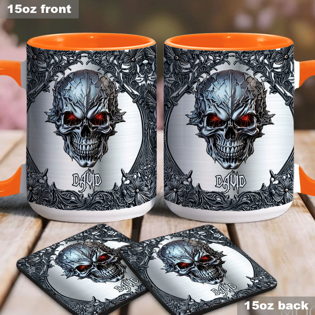 Cool Skull - Personalized Skull Accent Mug