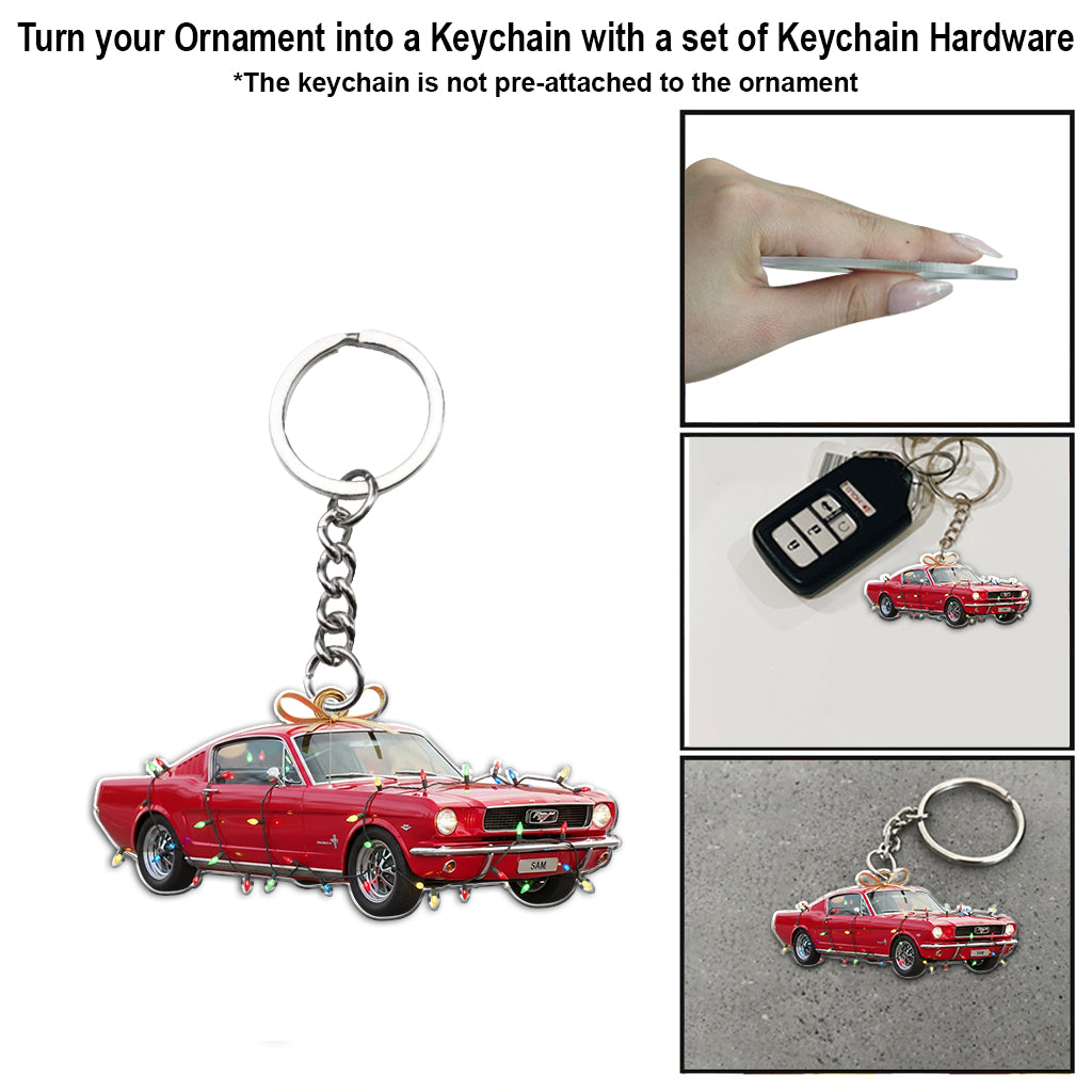 Custom From Any Photo - Personalized Car Lover Ornament