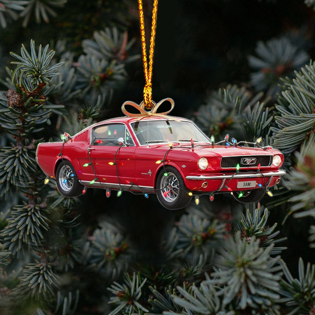 Custom From Any Photo - Personalized Car Lover Ornament