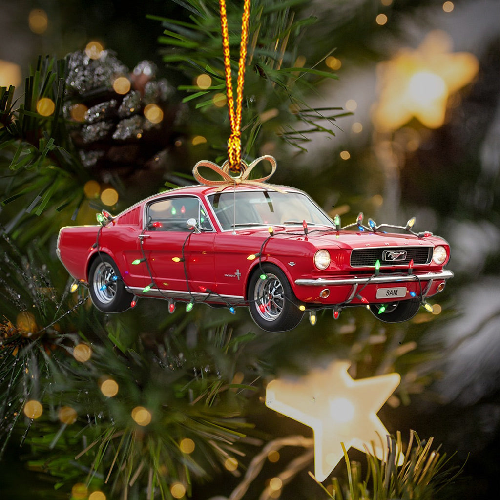 Custom From Any Photo - Personalized Car Lover Ornament
