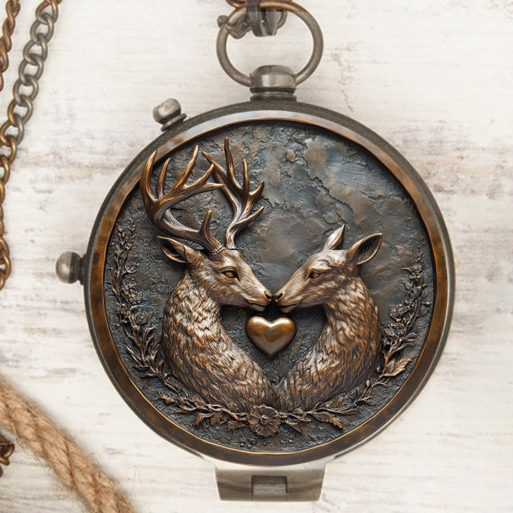 God Blessed The Broken Road - Personalized Couple Compass