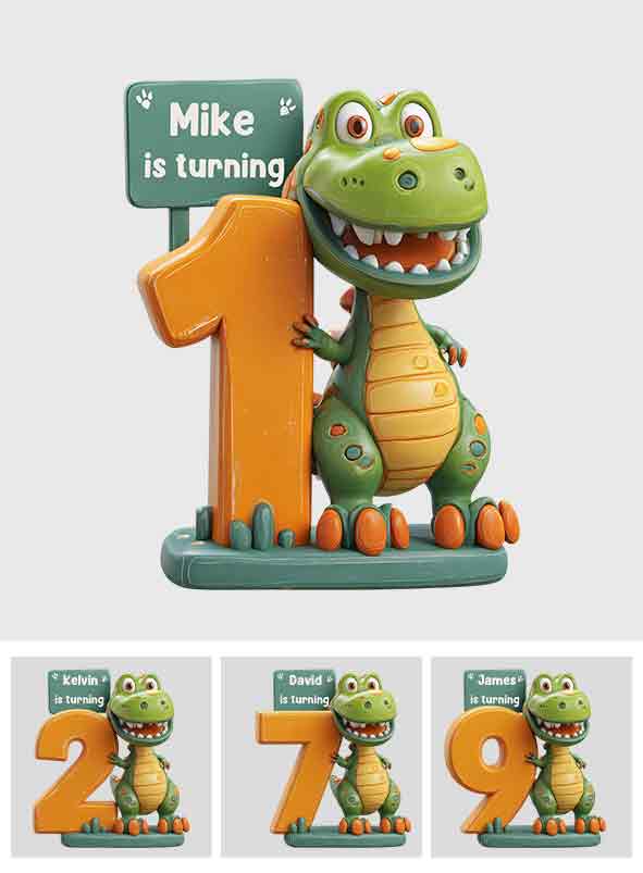 Birthday Decor For Children - Personalized Kid Custom Shaped Acrylic Plaque