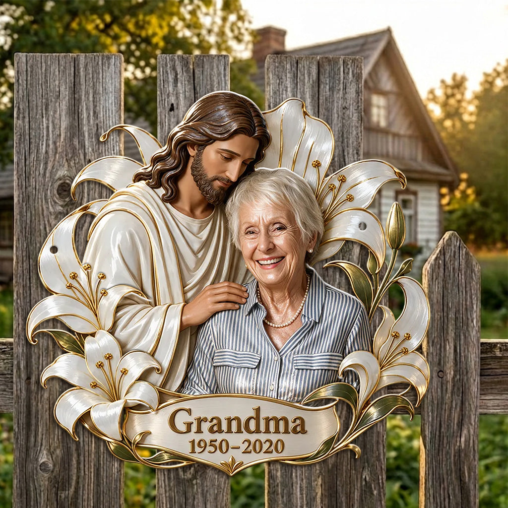 Memorial Gift - Personalized Memorial 3D Printed Cut Metal Sign
