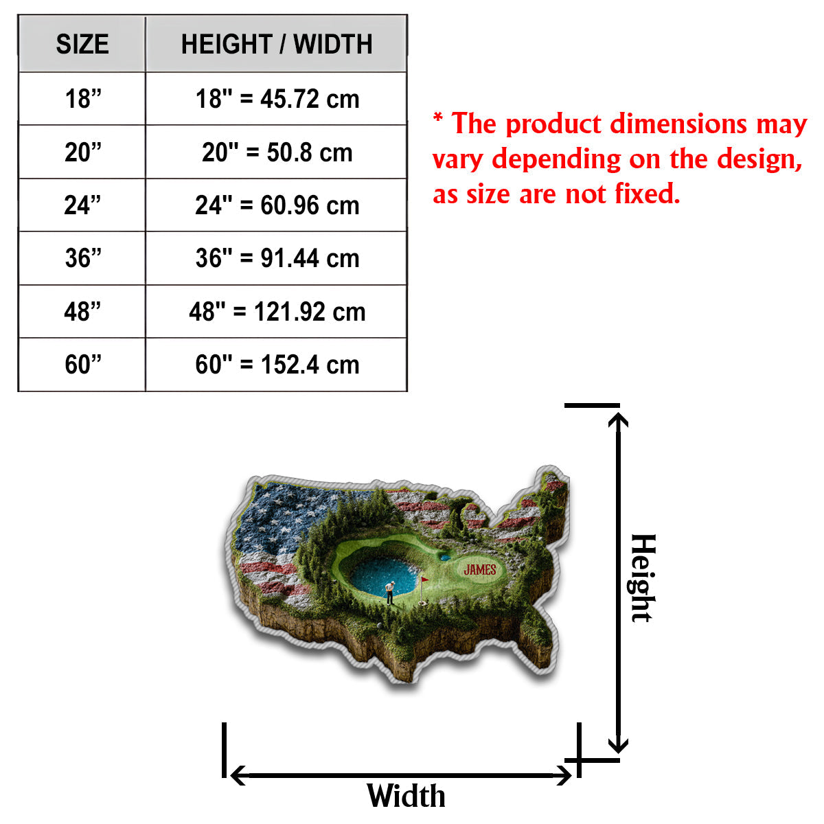 For The Love Of The Game - Personalized Golf Non-Slip Tufted Rug