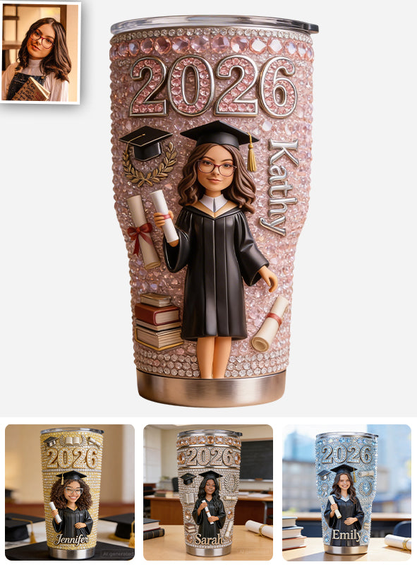 Tasse Personnalisée Photo, Cadeau de Graduation - Tasse de Graduation Personnalisée