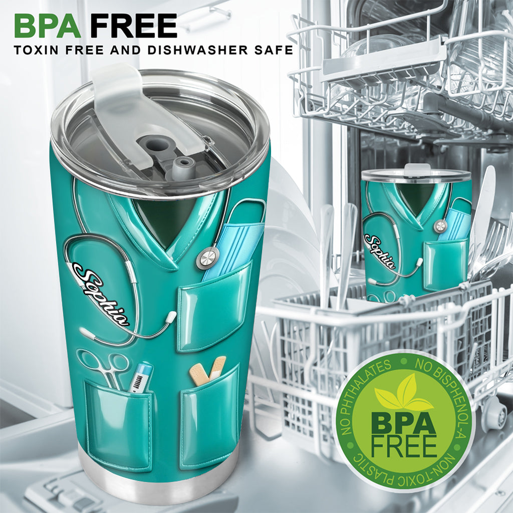 Nurse Nutritional Facts - Personalized Nurse Tumbler