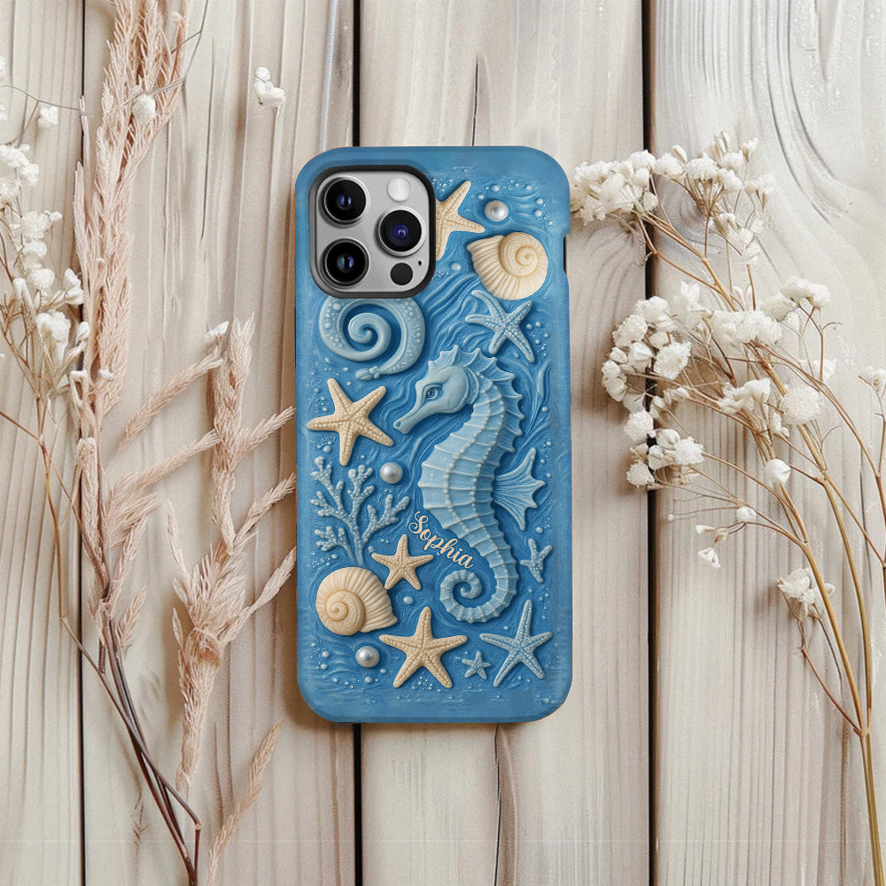 Just A Girl Who Loves Ocean - Personalized Sea Lover Full Print Phone Case