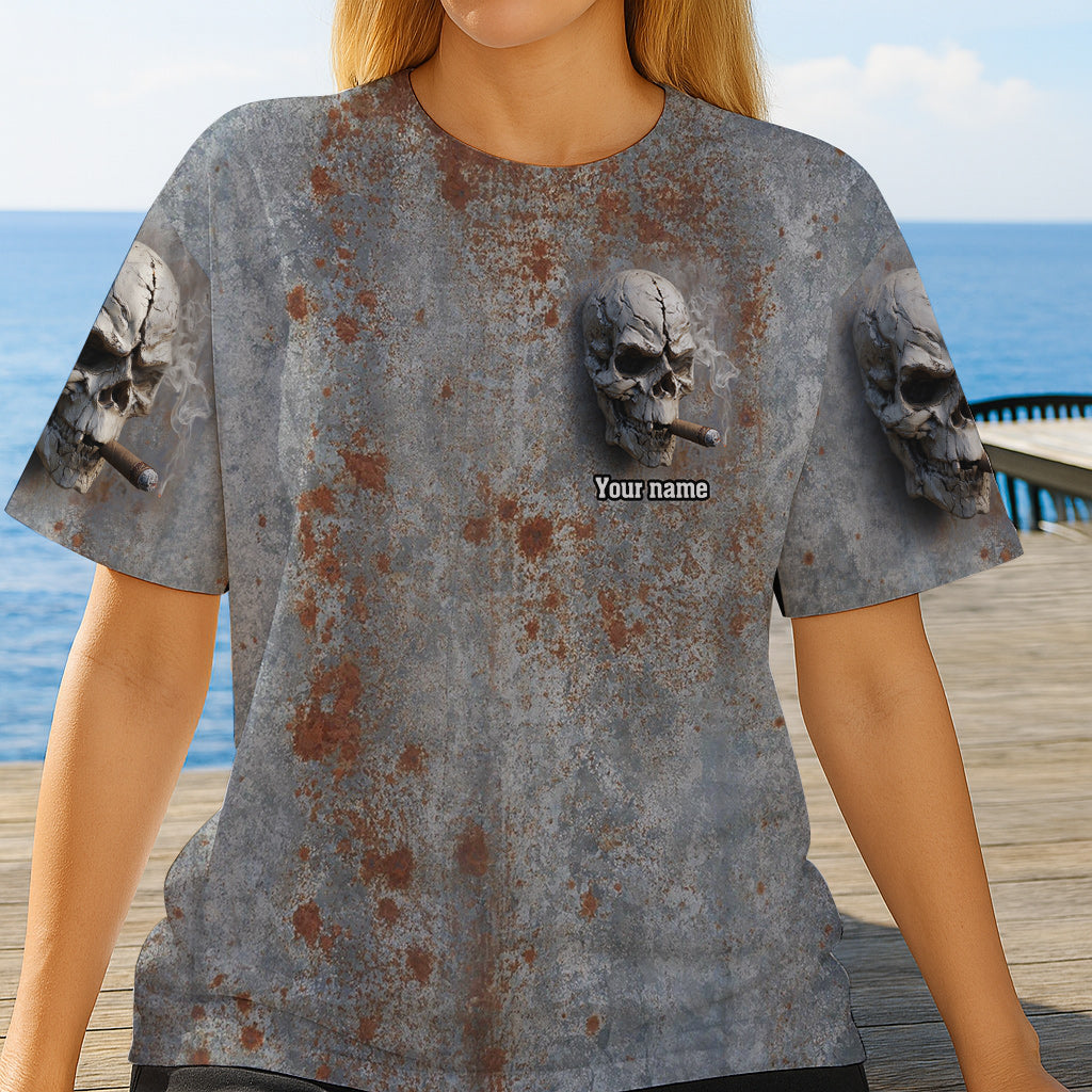 Strong Skull - Personalized Skull All Over Shirt