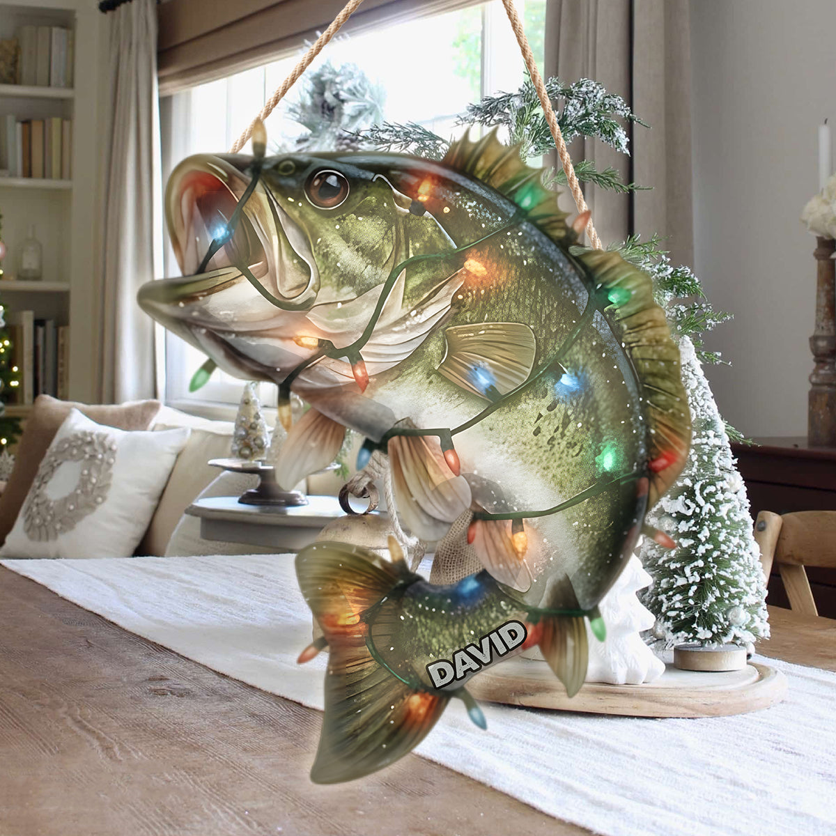 Angelbegeisterung – Personalisiertes Acryl-Schild mit LED-Beleuchtung