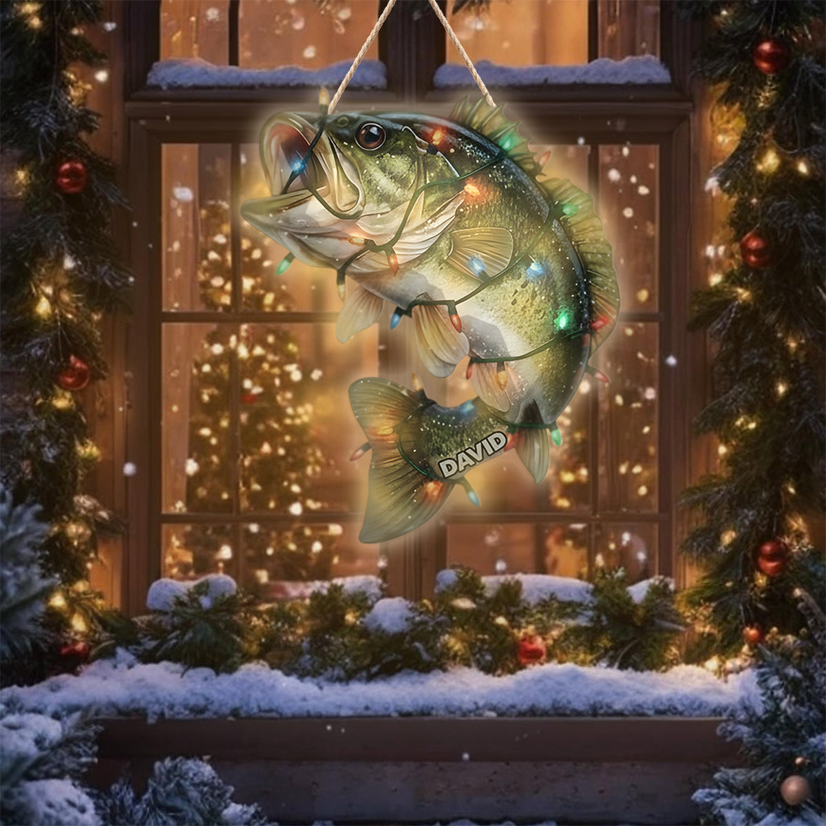 Angelbegeisterung – Personalisiertes Acryl-Schild mit LED-Beleuchtung