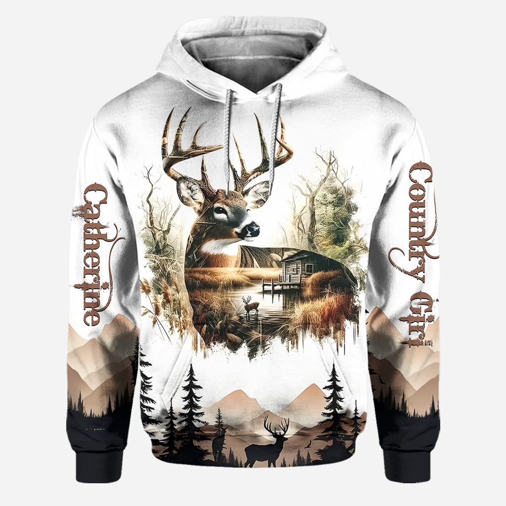 Country Girl - Personalized Hunting Hoodie and Leggings