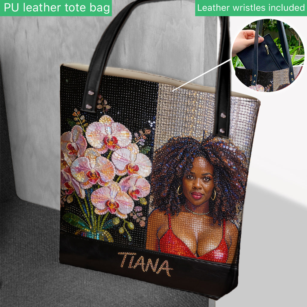 Jedes Foto, Blume - Personalisierte Selbstliebe Tragetasche