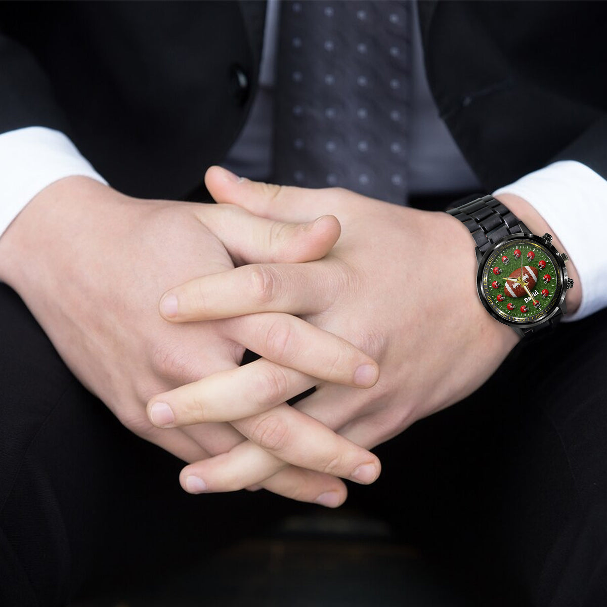 Passionné de football ? Montre-bracelet personnalisée sur le thème du football