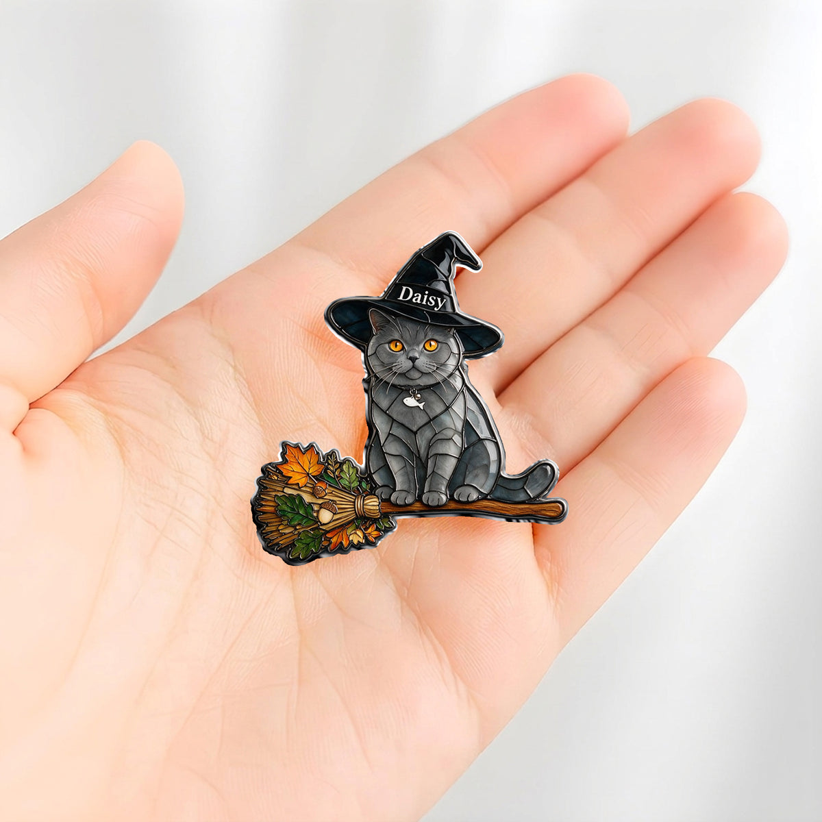 Halloween Vibes - Personalized Dog 3D Embossed Enamel Pin