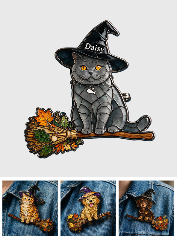 Halloween Vibes - Personalized Dog 3D Embossed Enamel Pin