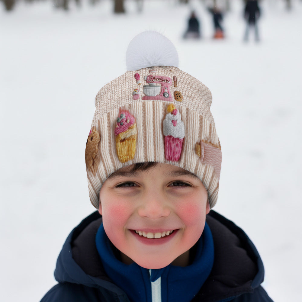 Baking Is My Love - Personalized Baking Beanie Hat