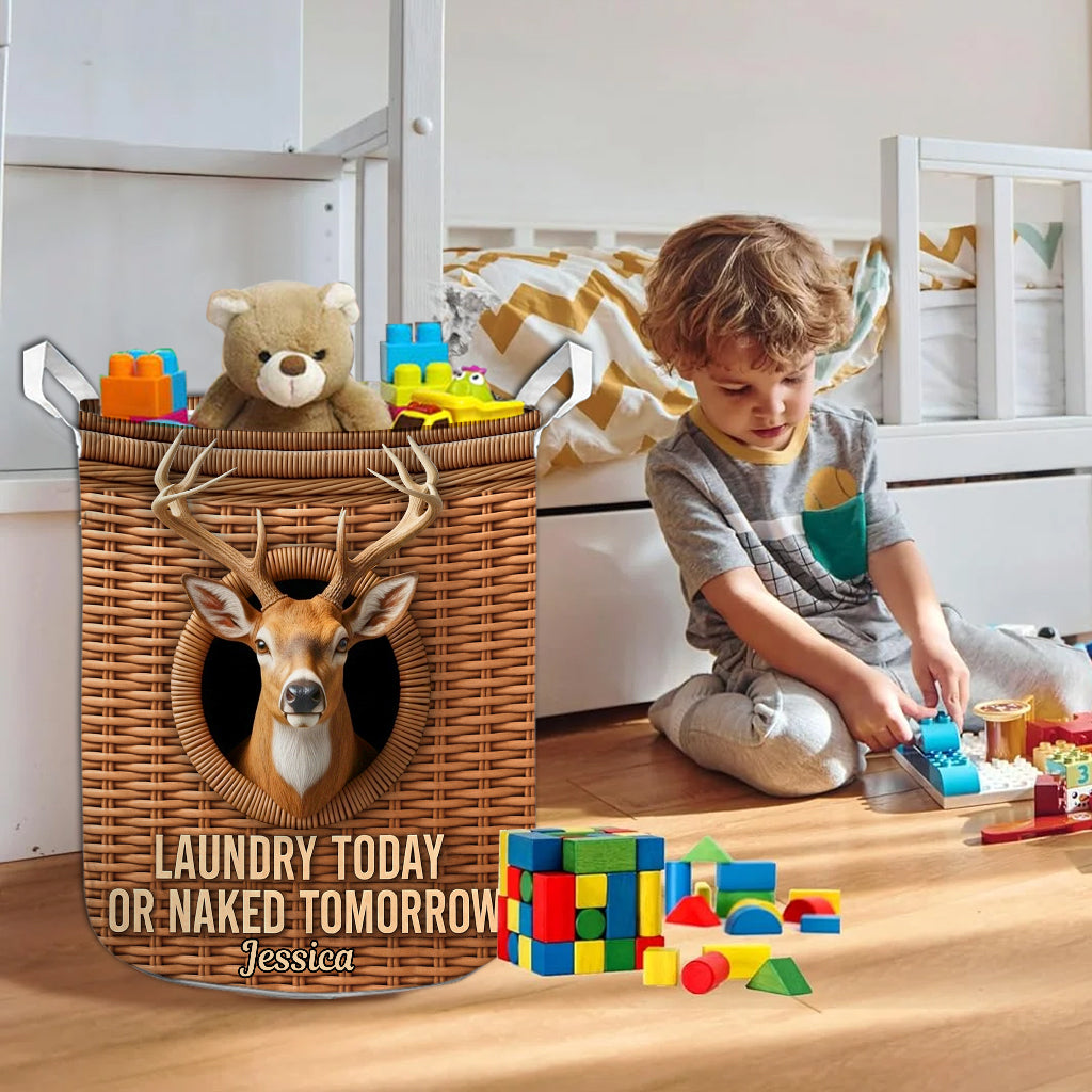 Laundry Today - Personalized Hunting Storage Basket