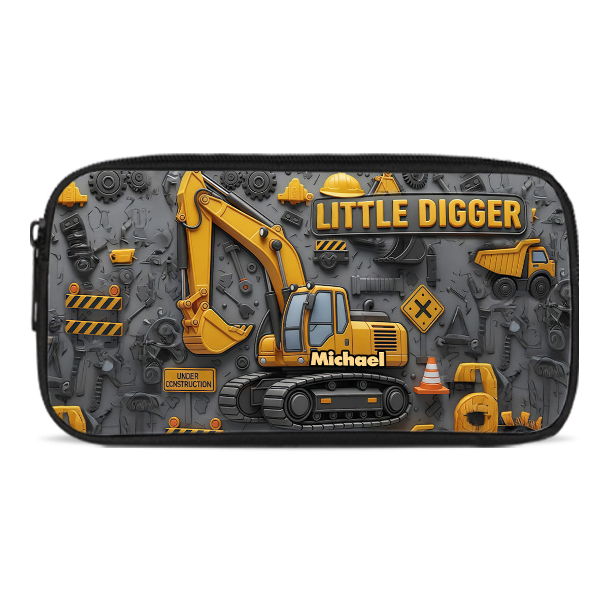 Littie Digger - Personalized Kid Backpack Lunch Bag Pencil Case Set