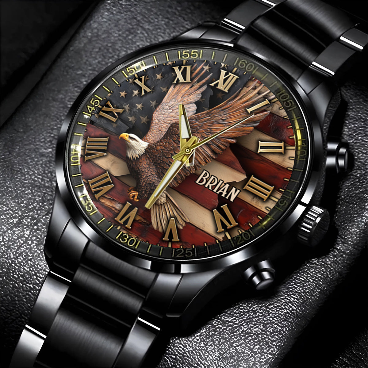 God Bless America - Personalized Independence Day/ 4th of July Hand Watch