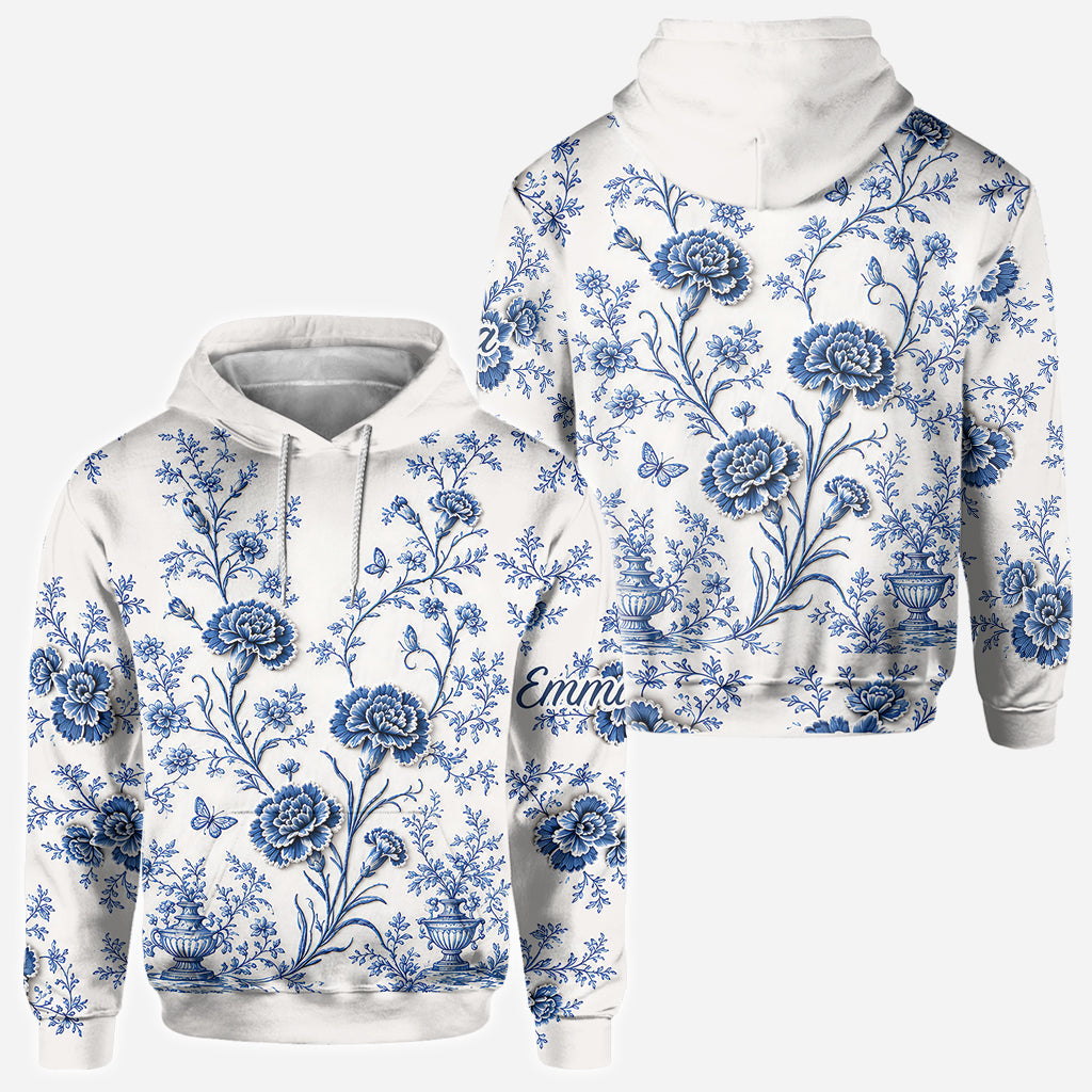 Birth Flower - Personalized Self Love All Over Shirt