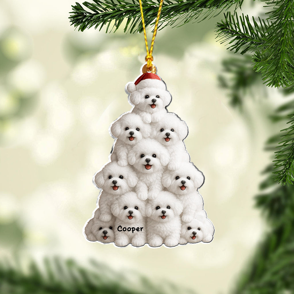Christmas Dog - Personalized Dog Ornament
