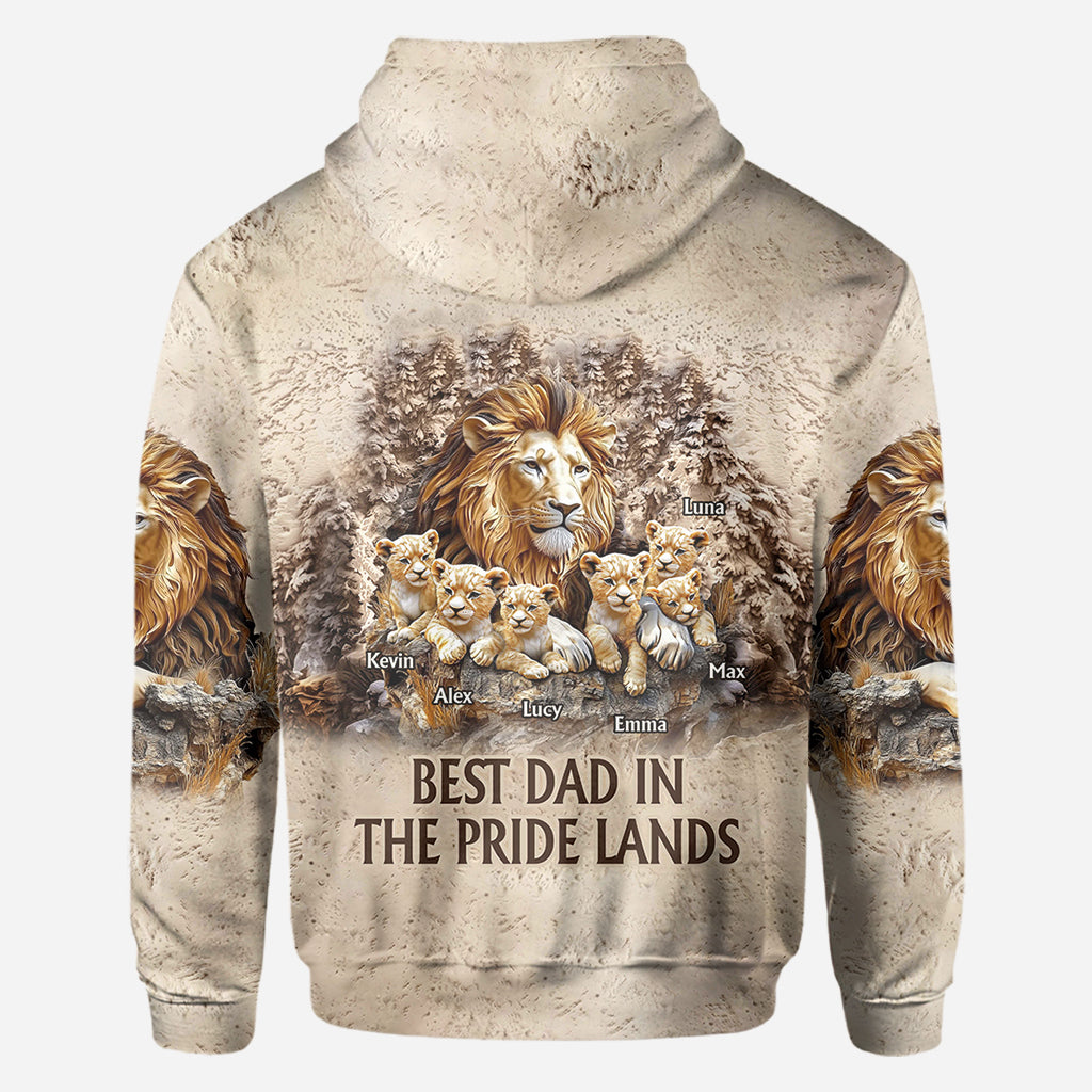 Strong Papa - Personalized Father All Over Shirt