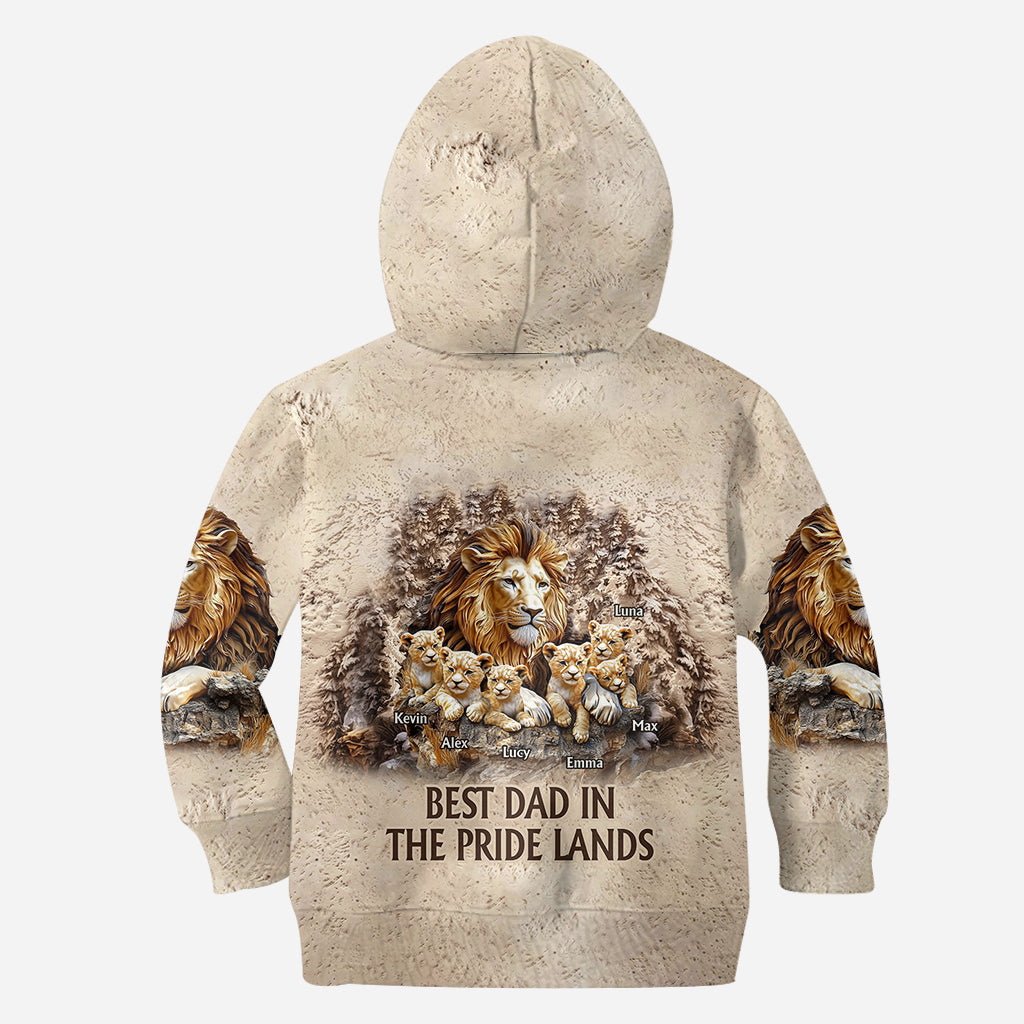 Strong Papa - Personalized Father All Over Shirt