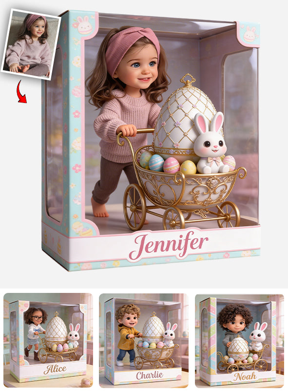 Custom Any Photo Best Easter Gift - Personalized Kid Custom Shaped Acrylic Plaque