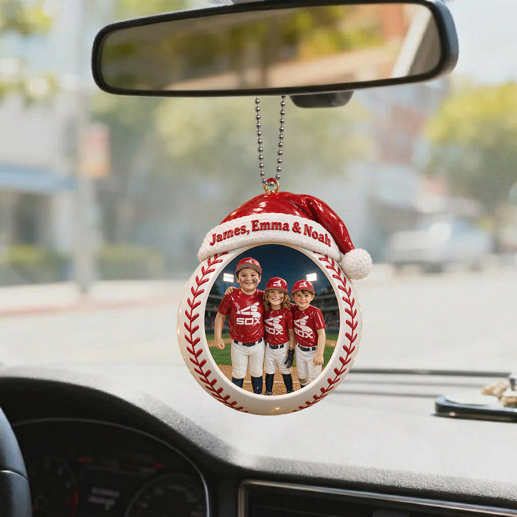 Love Basbeball - Personalized Baseball Premium 3D Ornament
