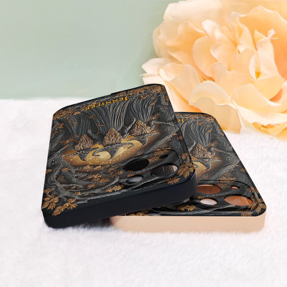 Best Witches - Personalized Witch Leather Phone Case