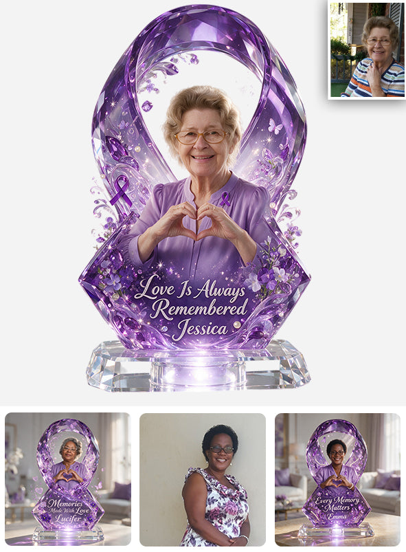 Every Memory Matters - Personalized Alzheimer Awareness Custom Shaped Acrylic Plaque