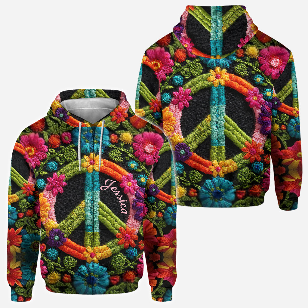 Hippie Soul - Personalized Hippie All Over Shirt