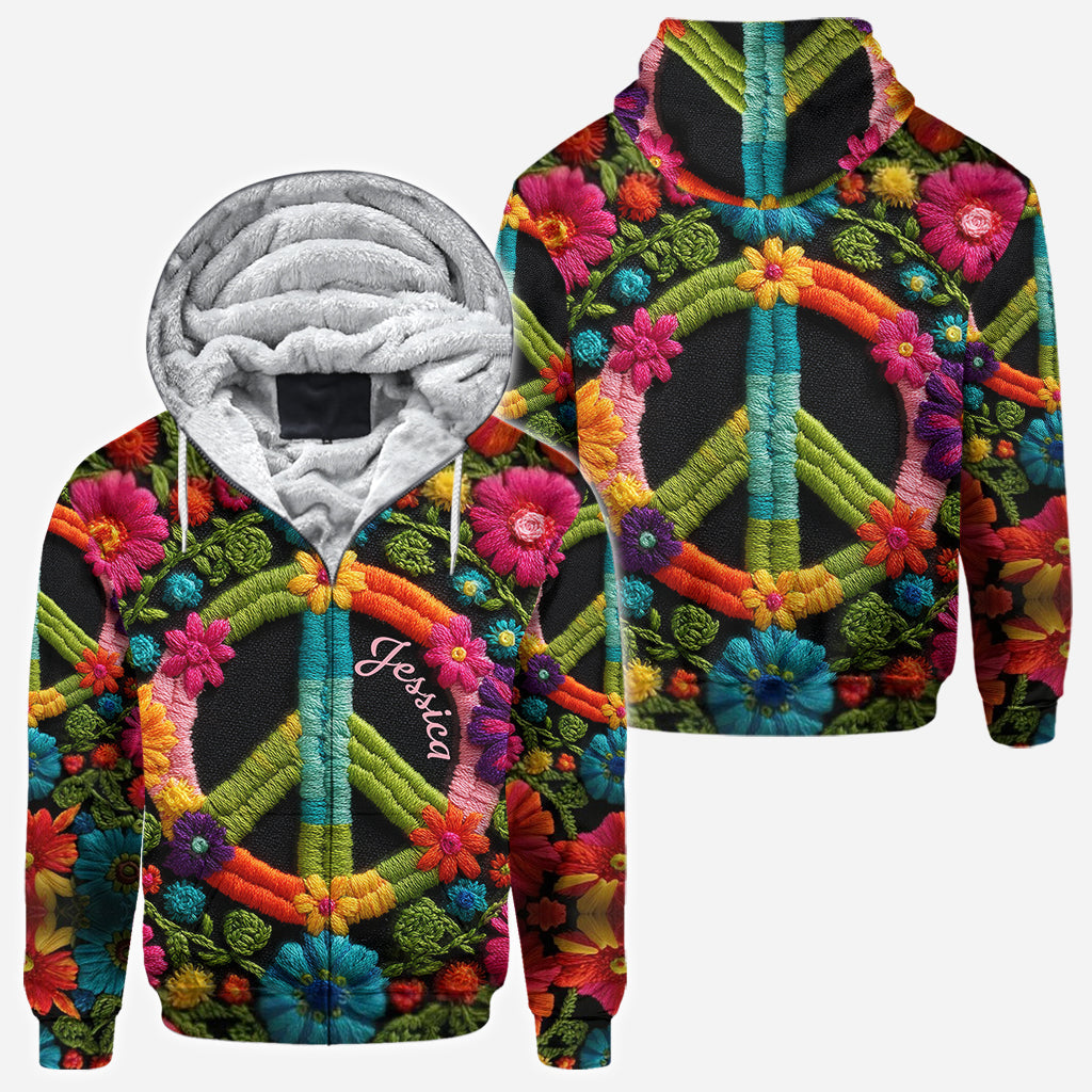 Hippie Soul - Personalized Hippie All Over Shirt
