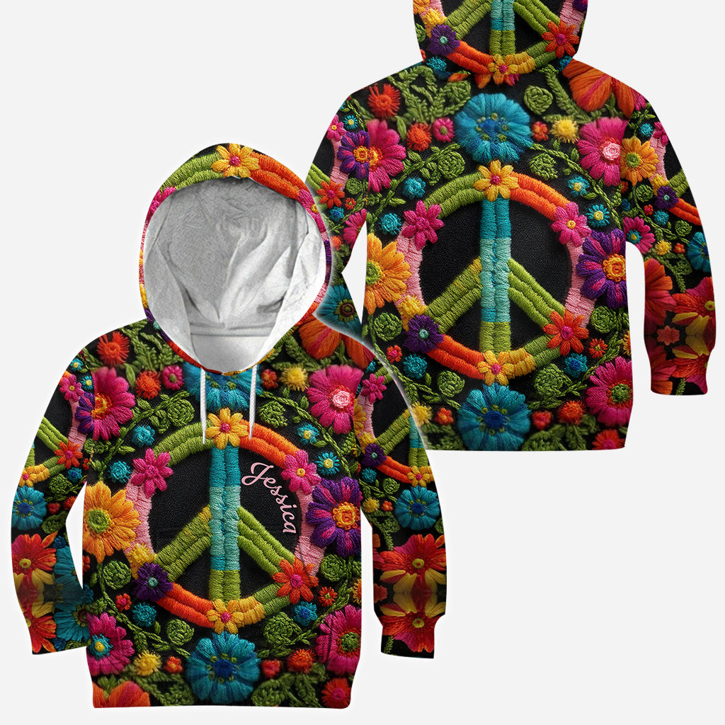 Hippie Soul - Personalized Hippie All Over Shirt