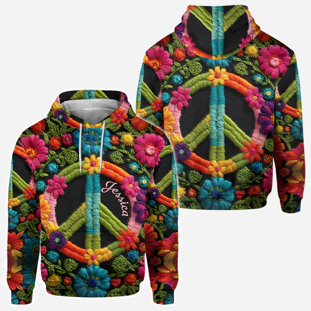 Hippie Soul - Personalized Hippie All Over Shirt