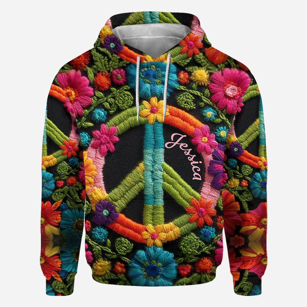 Hippie Soul - Personalized Hippie All Over Shirt