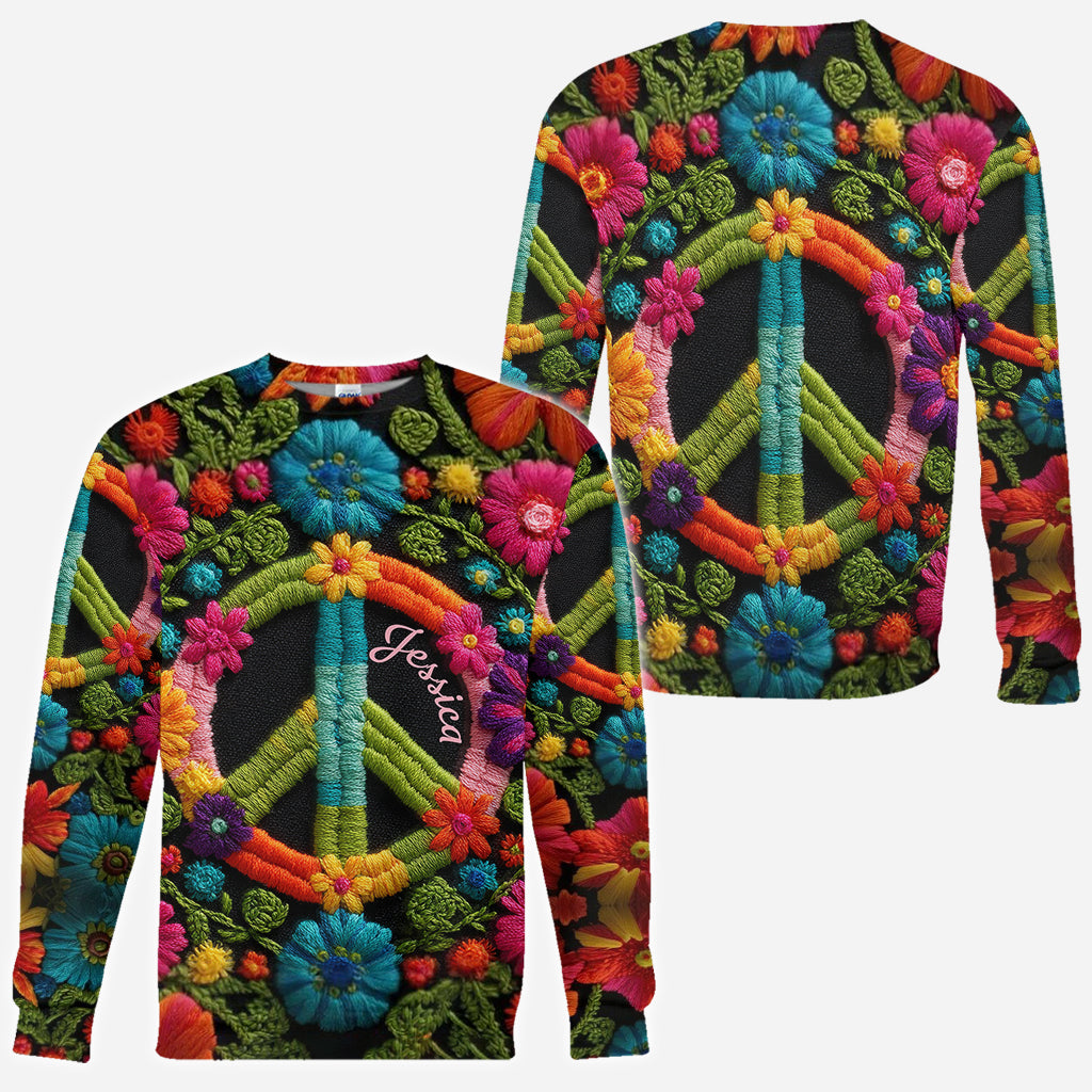 Hippie Soul - Personalized Hippie All Over Shirt