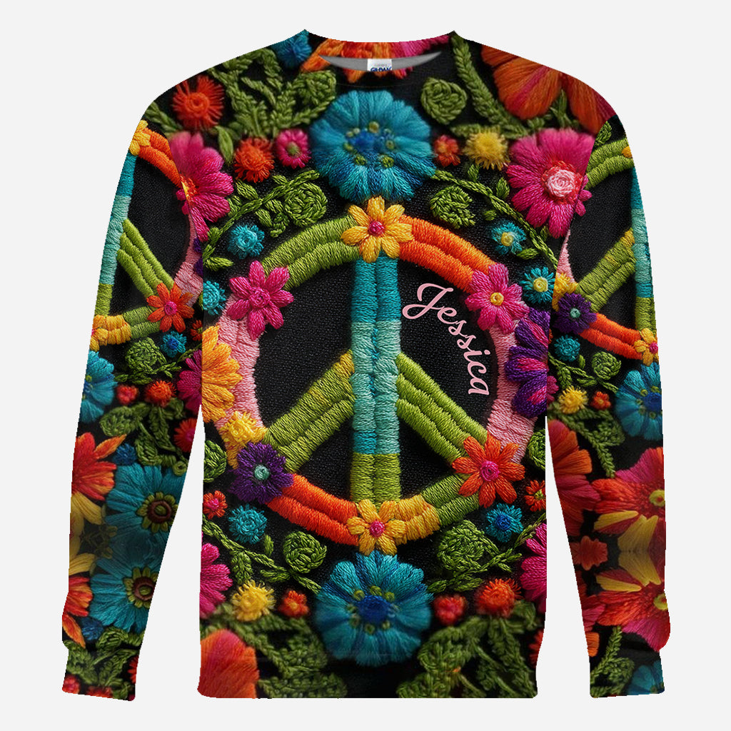 Hippie Soul - Personalized Hippie All Over Shirt
