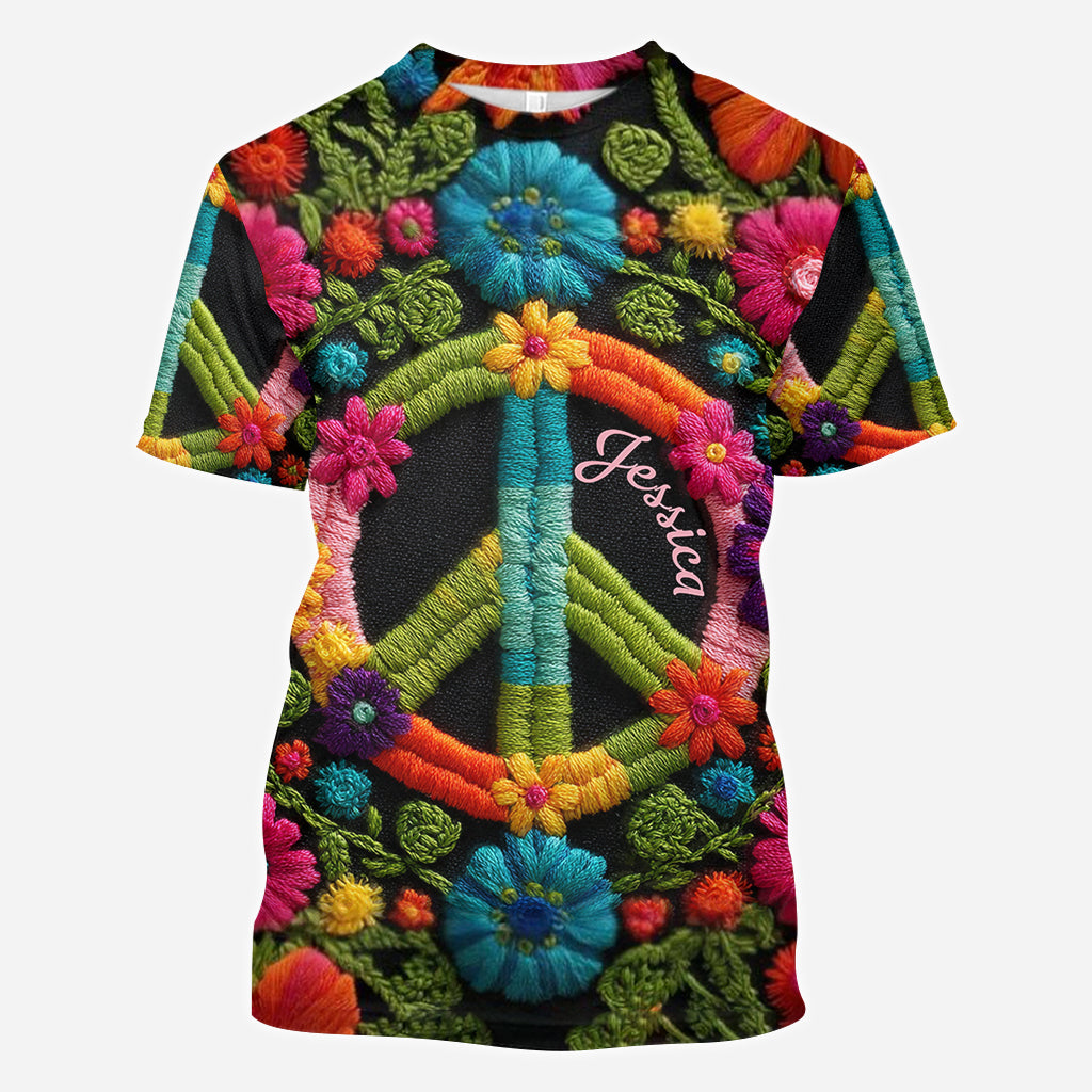Hippie Soul - Personalized Hippie All Over Shirt