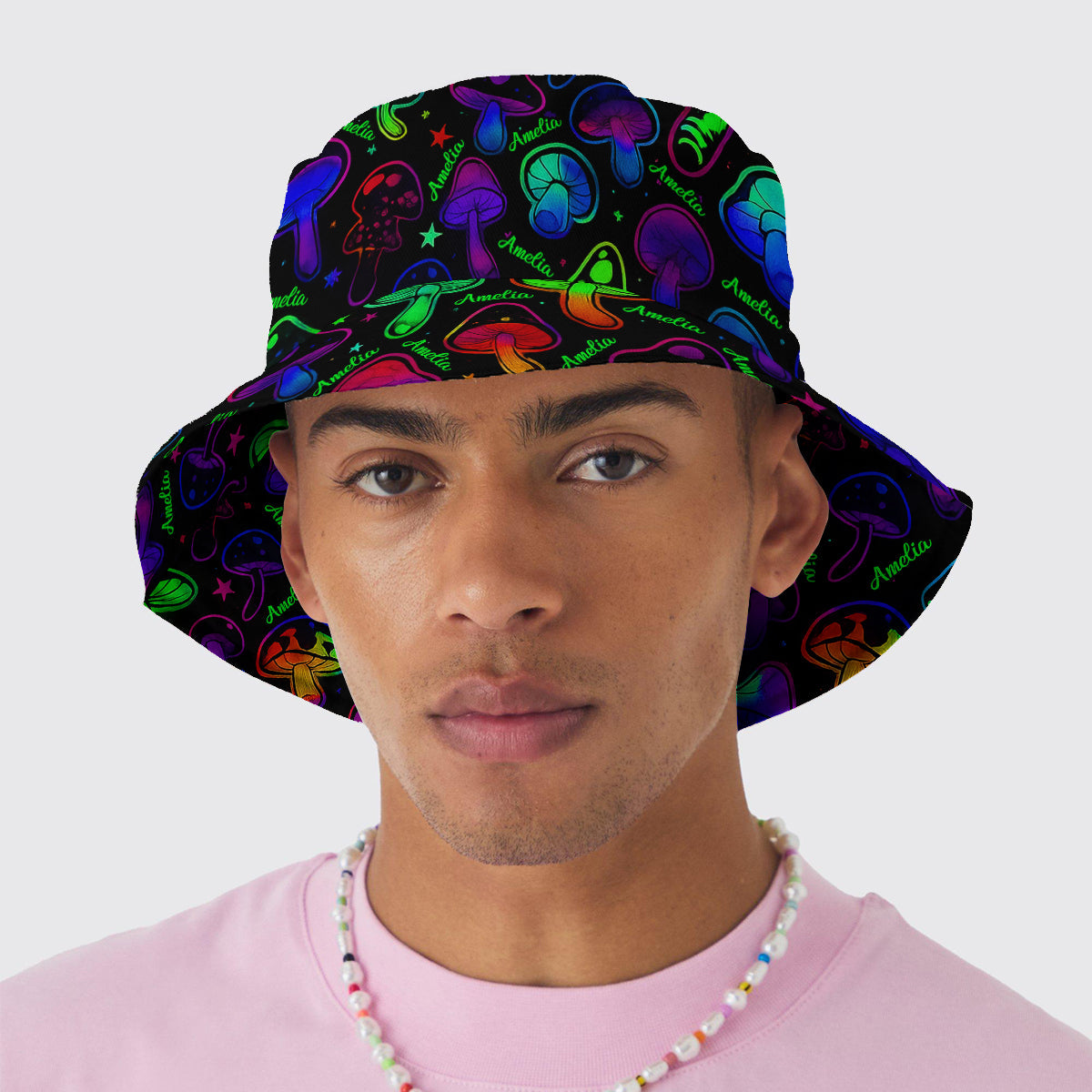Suitable to Go Out - Personalized Hippie Bucket Hat