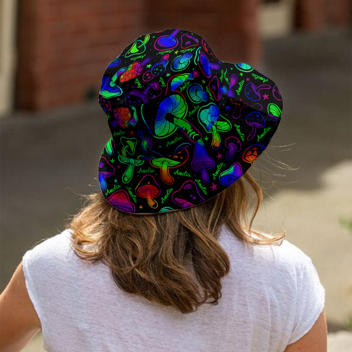 Suitable to Go Out - Personalized Hippie Bucket Hat