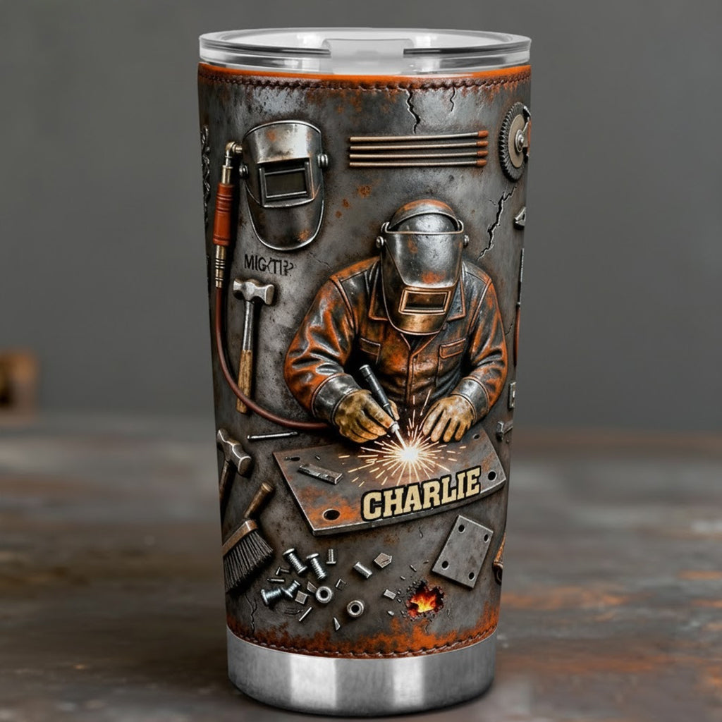 Strong Welder - Personalized Welder Tumbler